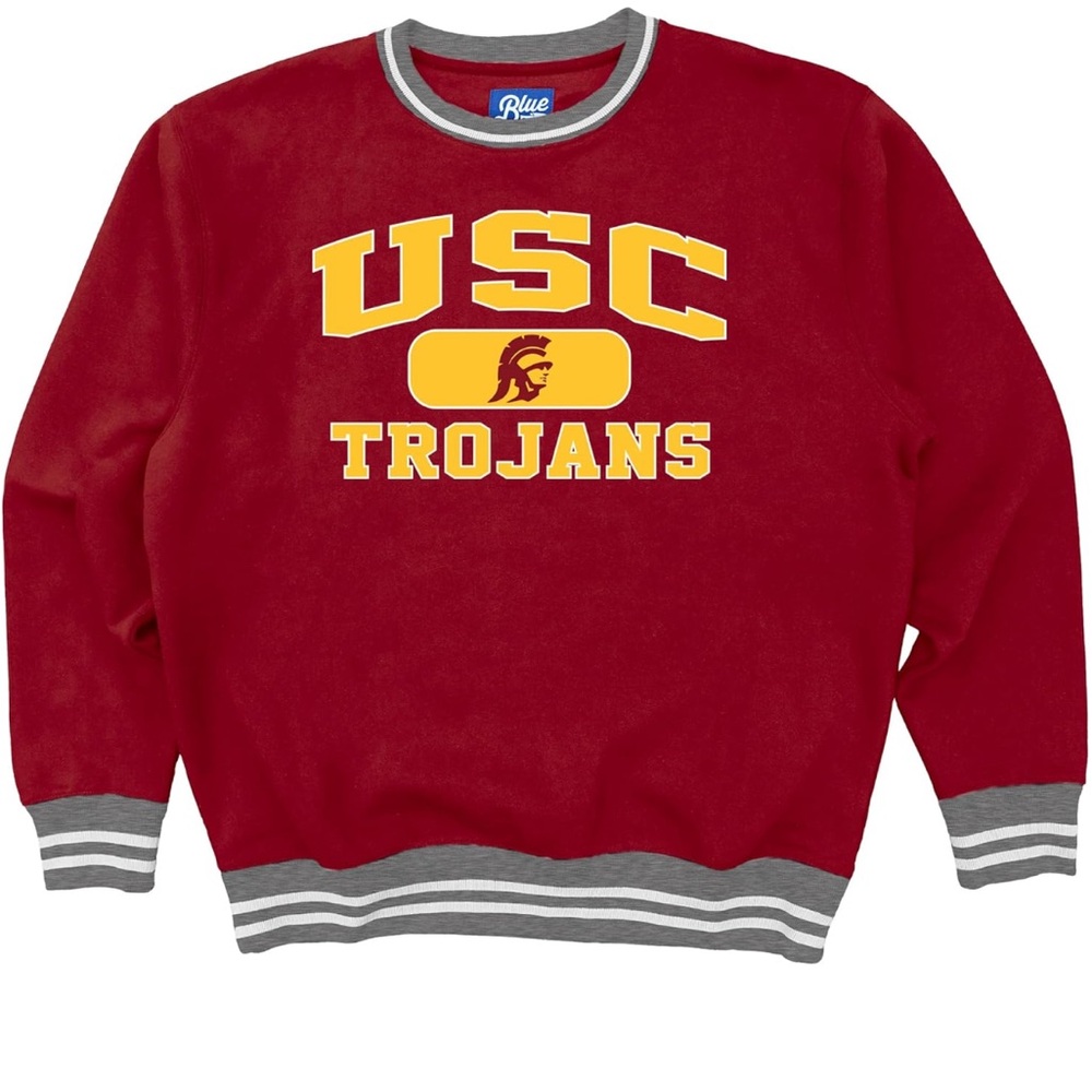 Blue 84 Red and Gray Crewneck Sweater